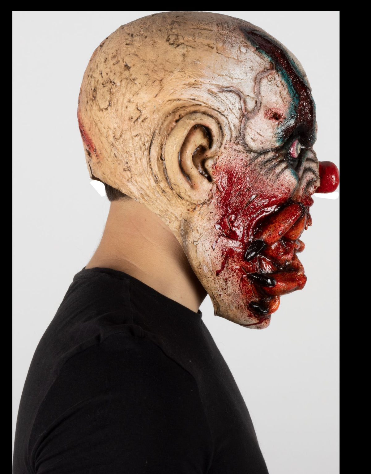 Máscara Glotón Payaso Ghoulish - Disfraz de Látex para Halloween y Día de Muertos