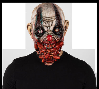 Máscara Glotón Payaso Ghoulish - Disfraz de Látex para Halloween y Día de Muertos