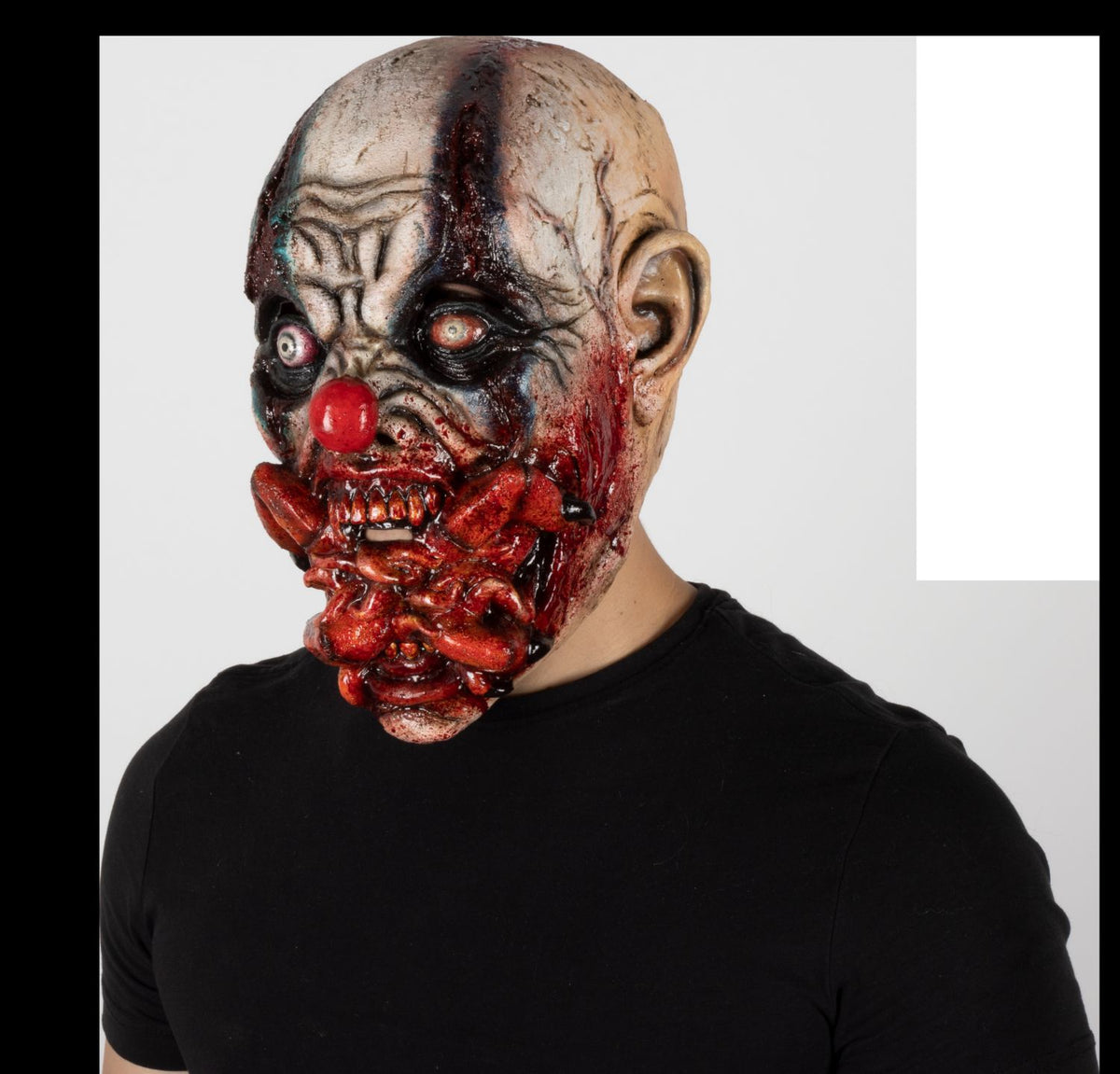 Máscara Glotón Payaso Ghoulish - Disfraz de Látex para Halloween y Día de Muertos