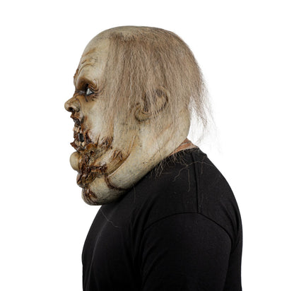 Máscara Glotón Zombi Ghoulish - Disfraz de Látex, Kanekalon para Halloween y Día de Muertos