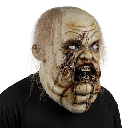 Máscara Glotón Zombi Ghoulish - Disfraz de Látex, Kanekalon para Halloween y Día de Muertos