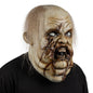 Máscara Glotón Zombi Ghoulish - Disfraz de Látex, Kanekalon para Halloween y Día de Muertos