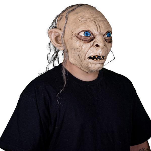 Máscara Gollum Pege - Disfraz de Látex para Halloween y Día de Muertos