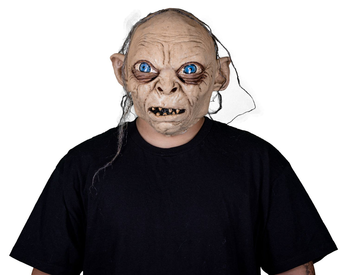 Máscara Gollum Pege - Disfraz de Látex para Halloween y Día de Muertos