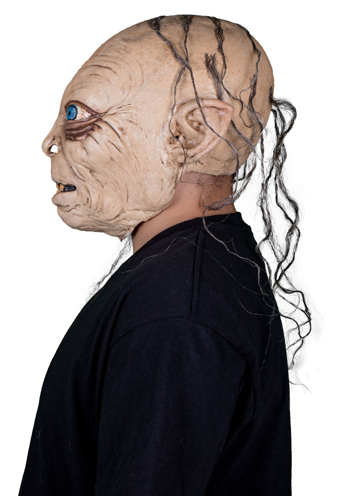 Máscara Gollum Pege - Disfraz de Látex para Halloween y Día de Muertos