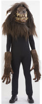 Máscara Gruñendo Hombre lobo Ghoulish - Disfraz de Látex, Kanekalon para Halloween y Día de Muertos
