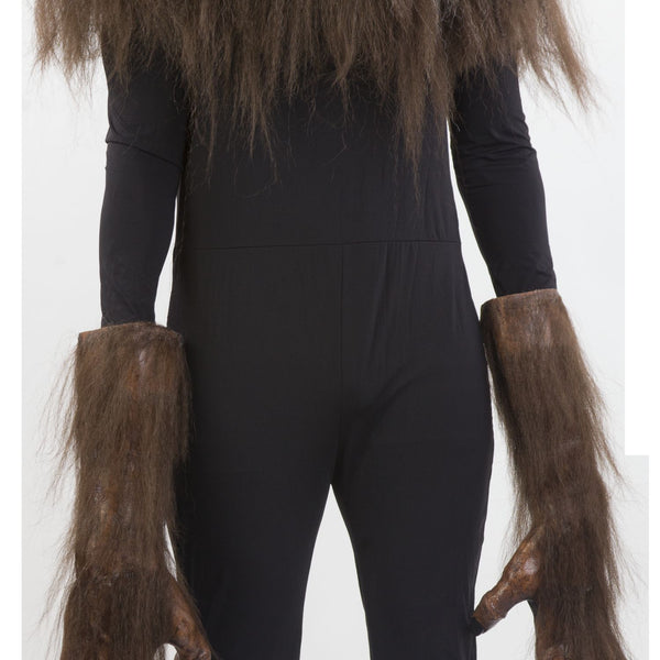 Máscara Gruñendo Hombre lobo Ghoulish - Disfraz de Látex, Kanekalon para Halloween y Día de Muertos