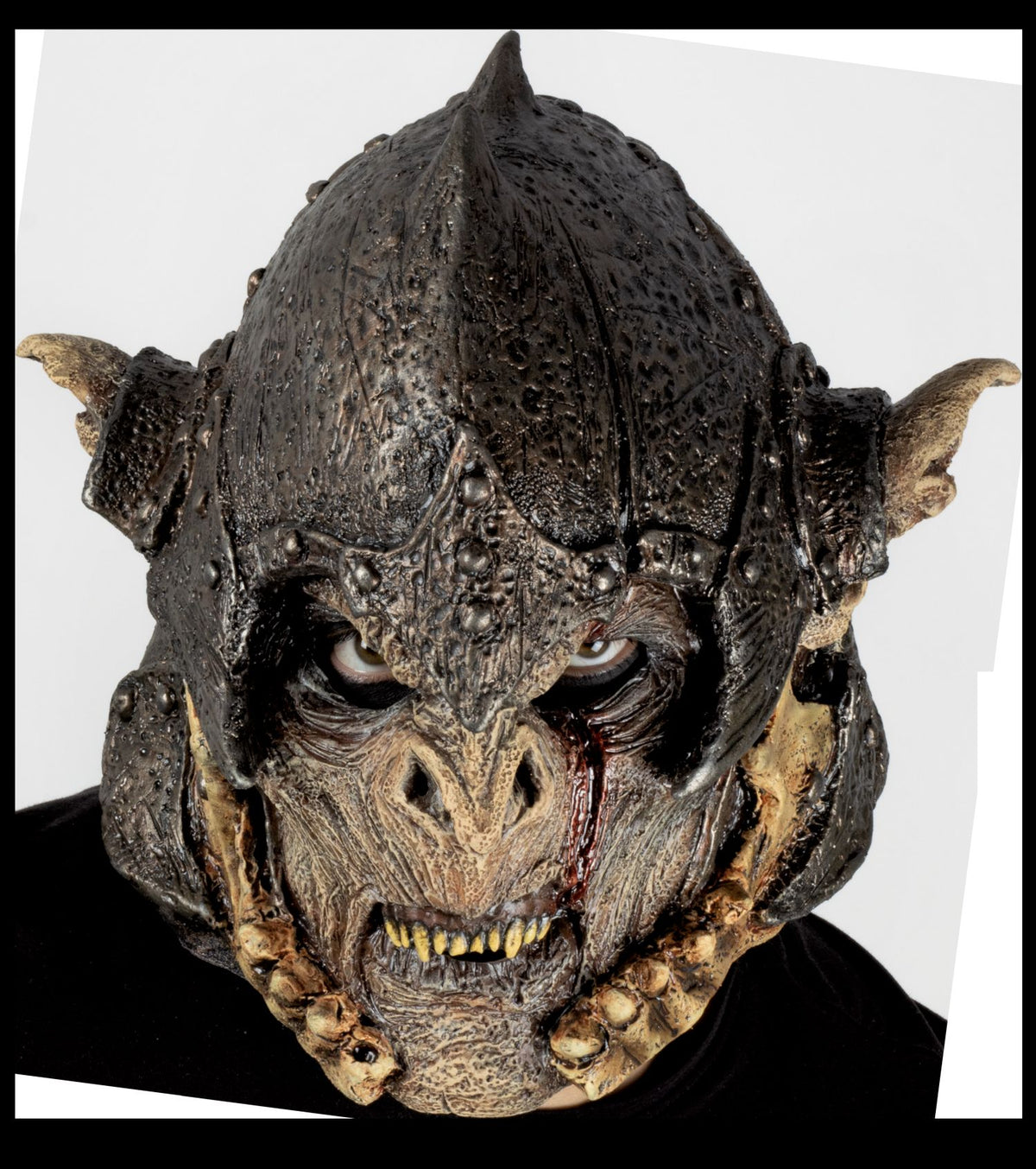 Máscara Guerrero Orco Ghoulish - Disfraz de Látex para Halloween y Día de Muertos