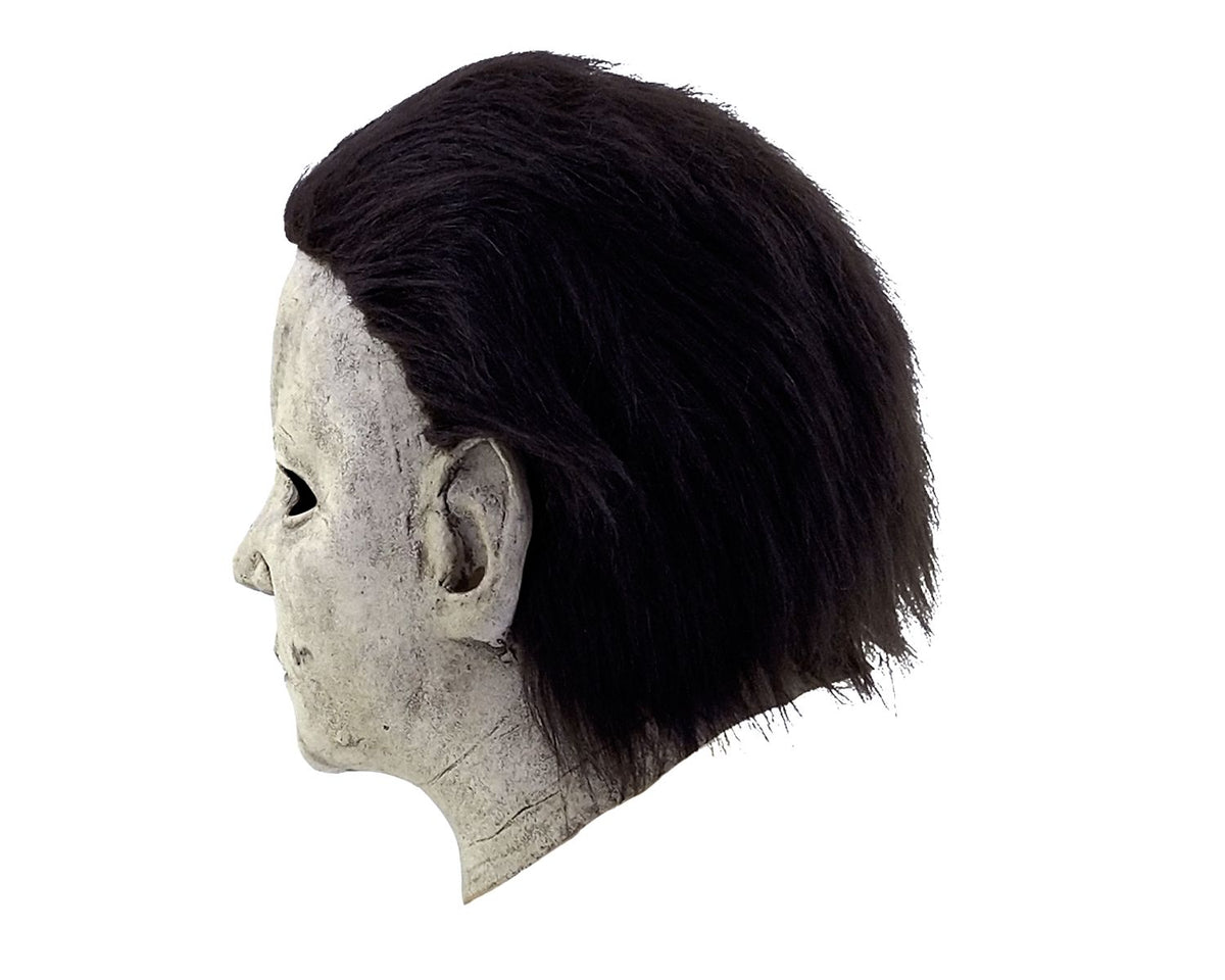 Máscara Halloween 6 Deluxe Máscara Pege - Disfraz de Látex, Peluche para Halloween y Día de Muertos
