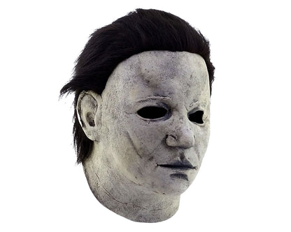 Máscara Halloween 6 Deluxe Máscara Pege - Disfraz de Látex, Peluche para Halloween y Día de Muertos