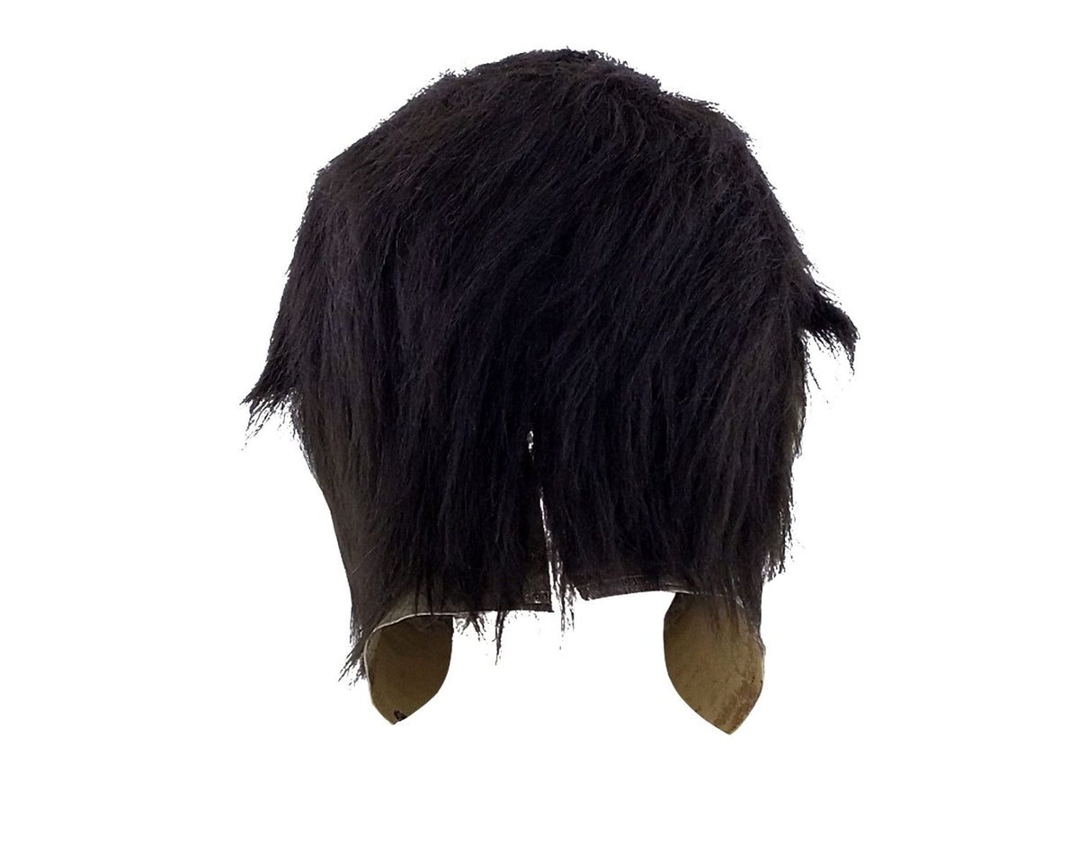 Máscara Halloween 6 Deluxe Máscara Pege - Disfraz de Látex, Peluche para Halloween y Día de Muertos