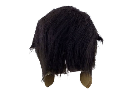 Máscara Halloween 6 Deluxe Máscara Pege - Disfraz de Látex, Peluche para Halloween y Día de Muertos