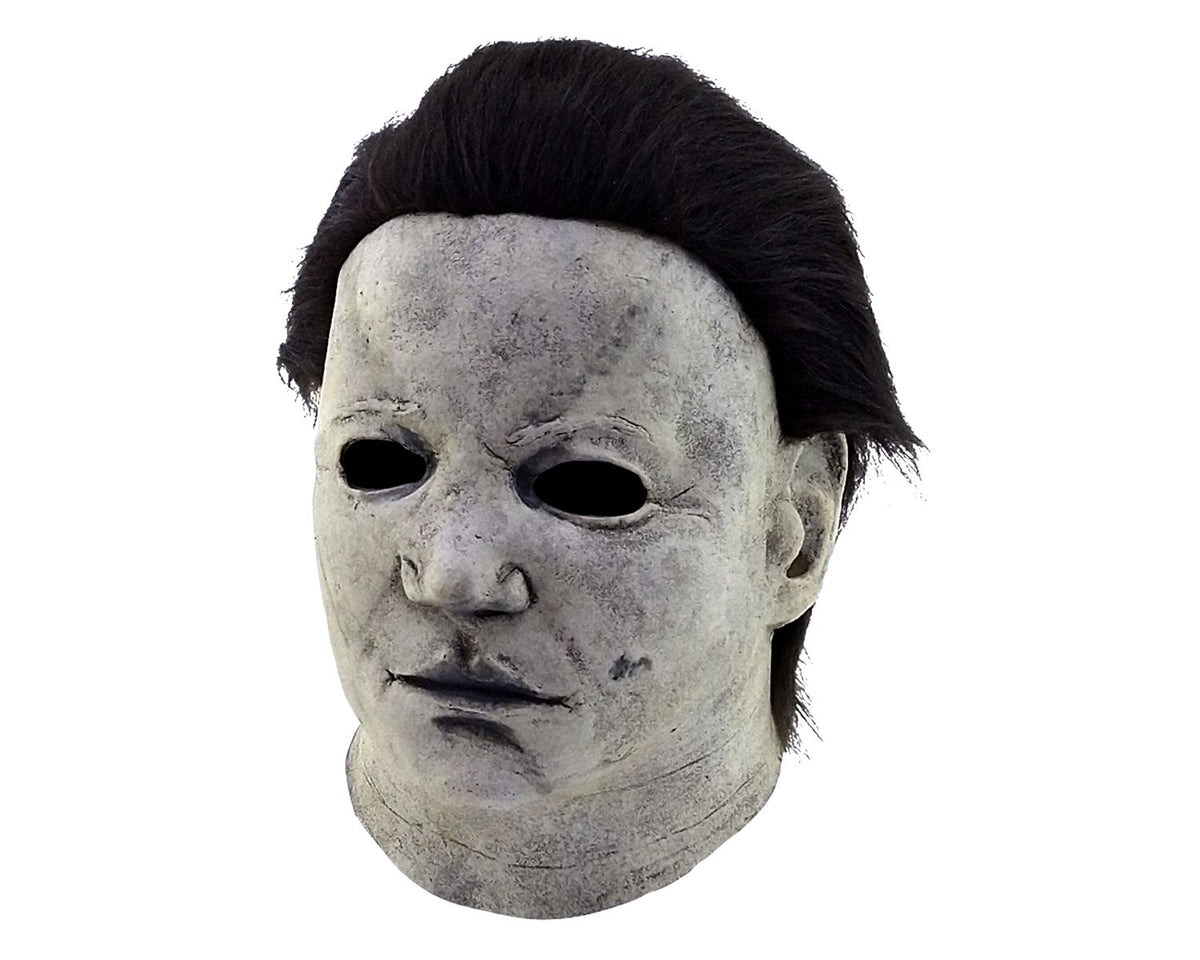 Máscara Halloween 6 Deluxe Máscara Pege - Disfraz de Látex, Peluche para Halloween y Día de Muertos