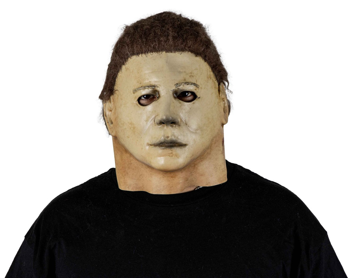 Máscara Halloween II - Michael Myers V2 Pege - Disfraz de Látex, Pelox para Halloween y Día de Muertos