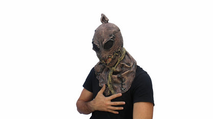 Máscara Horror Campos Ghoulish - Disfraz de Látex, Yute para Halloween y Día de Muertos