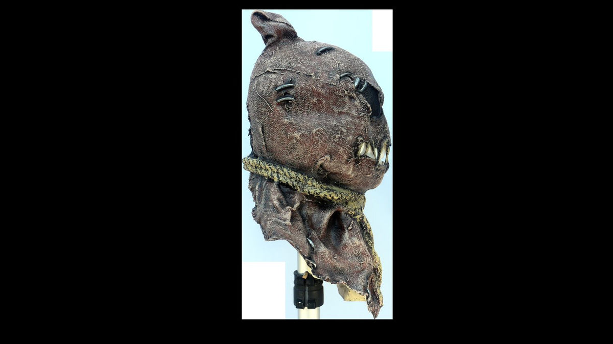 Máscara Horror Campos Ghoulish - Disfraz de Látex, Yute para Halloween y Día de Muertos