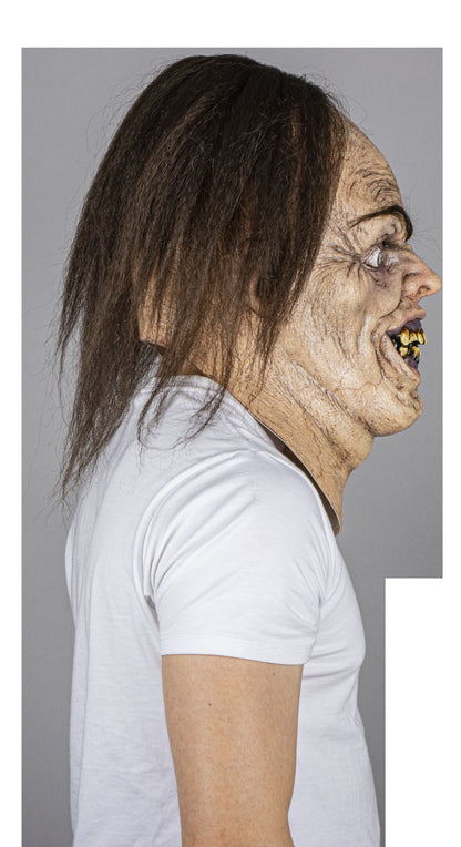 Máscara Igor Ghoulish - Disfraz de Látex, Kanekalon para Halloween y Día de Muertos