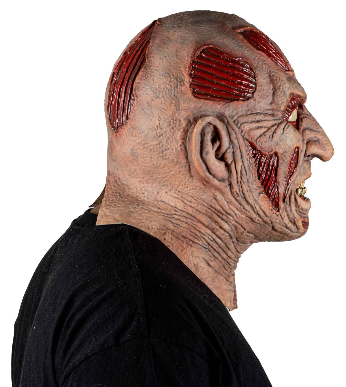 Máscara Illusive Concepts 93 Freddy Pege - Disfraz de Látex para Halloween y Día de Muertos