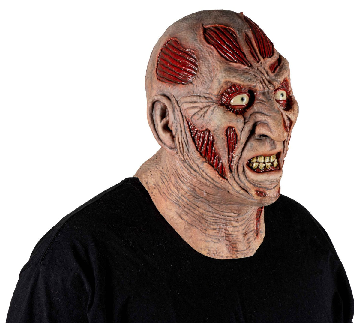 Máscara Illusive Concepts 93 Freddy Pege - Disfraz de Látex para Halloween y Día de Muertos