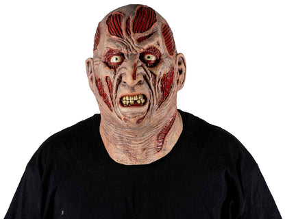 Máscara Illusive Concepts 93 Freddy Pege - Disfraz de Látex para Halloween y Día de Muertos