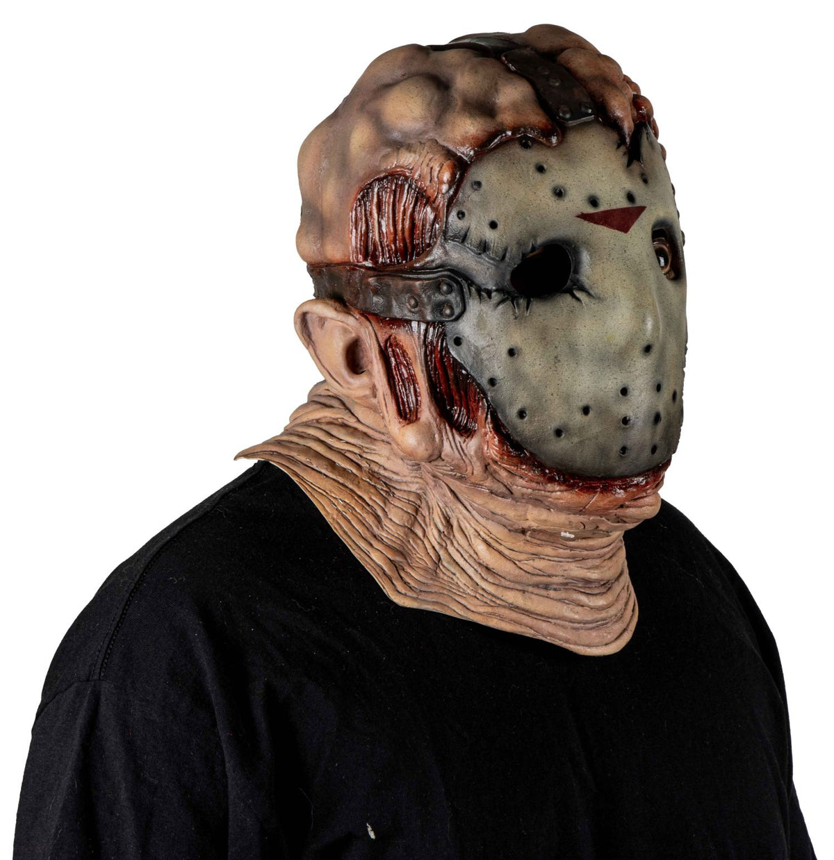 Máscara Illusive Concepts 93 Jason Pege - Disfraz de Látex para Halloween y Día de Muertos