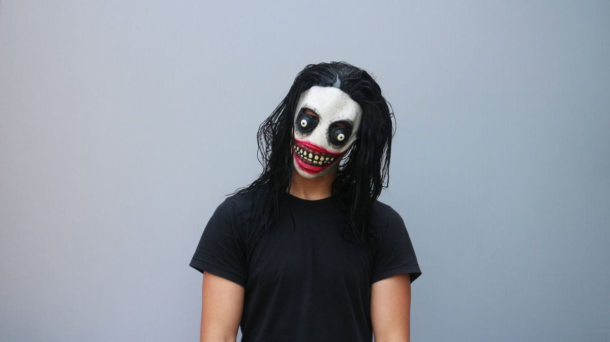 Máscara J. Asesino Jr Ghoulish - Disfraz de Látex, Multifilamento lacio para Halloween y Día de Muertos