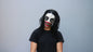 Máscara J. Asesino Jr Ghoulish - Disfraz de Látex, Multifilamento lacio para Halloween y Día de Muertos
