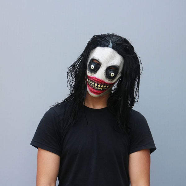 Máscara J. Asesino Jr Ghoulish - Disfraz de Látex, Multifilamento lacio para Halloween y Día de Muertos