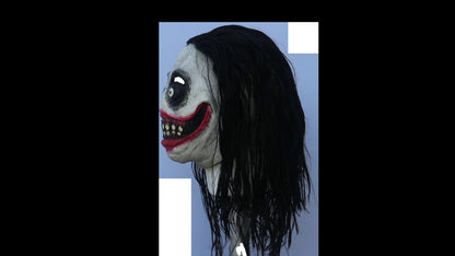 Máscara J. Asesino Jr Ghoulish - Disfraz de Látex, Multifilamento lacio para Halloween y Día de Muertos