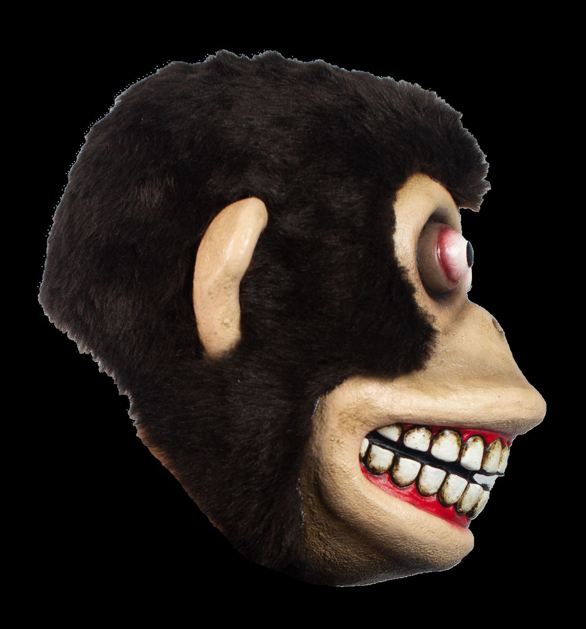 Máscara J. Chimpancé Ghoulish - Disfraz de Látex, Peluche para Halloween y Día de Muertos
