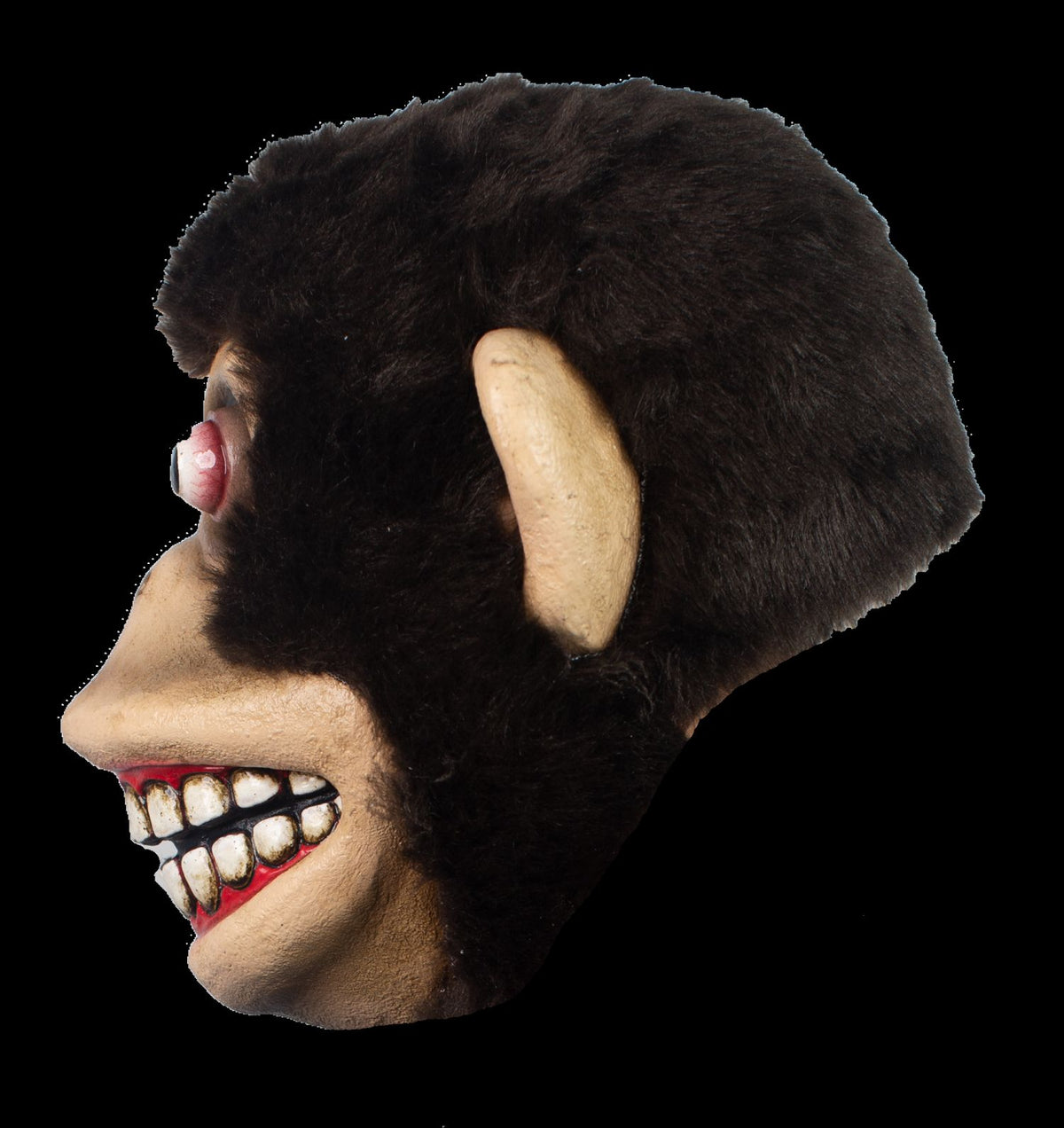 Máscara J. Chimpancé Ghoulish - Disfraz de Látex, Peluche para Halloween y Día de Muertos