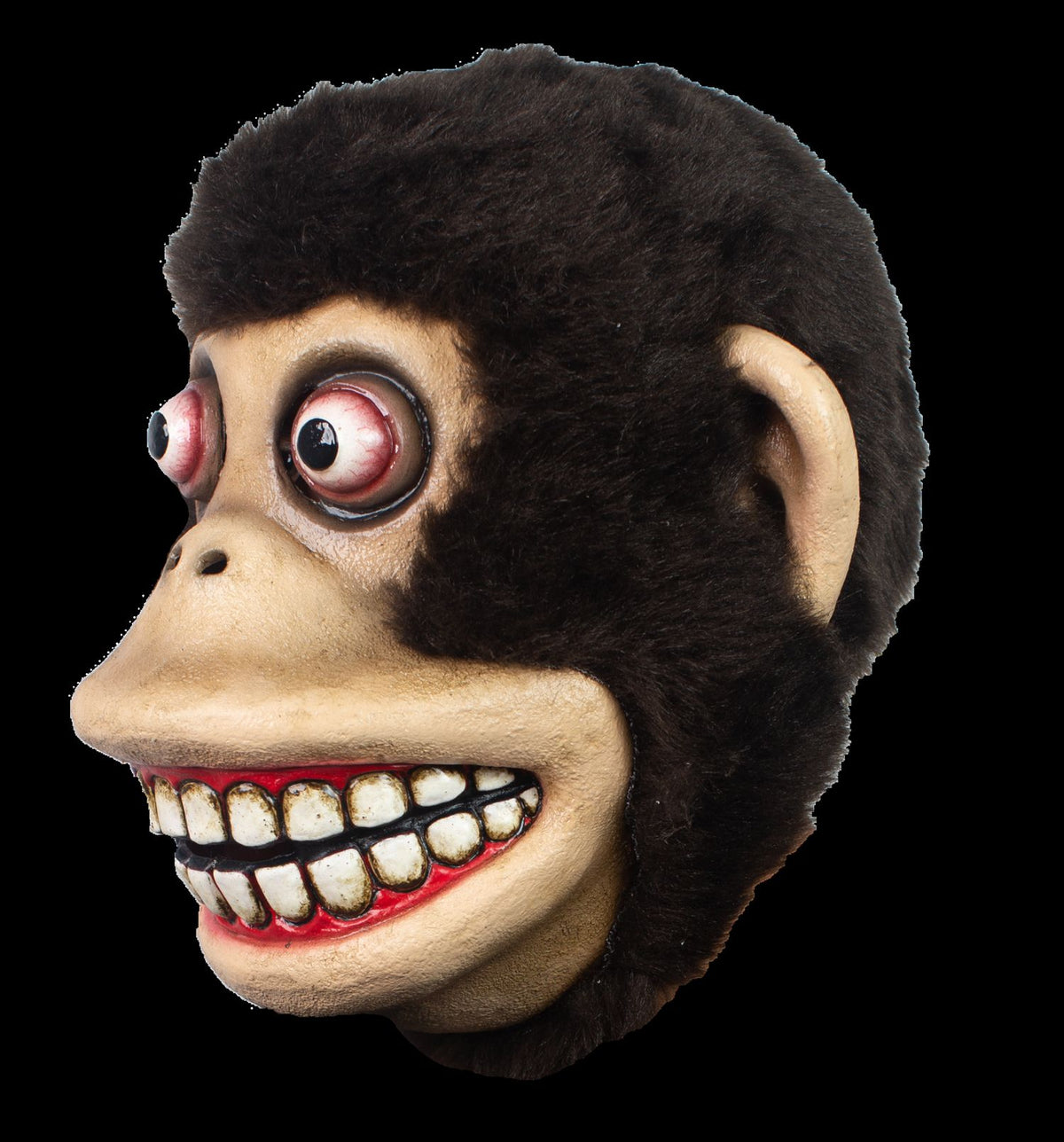 Máscara J. Chimpancé Ghoulish - Disfraz de Látex, Peluche para Halloween y Día de Muertos