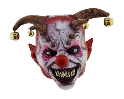 Máscara Jingle Jangle Ghoulish - Disfraz de Látex, Fierro (cascabeles) para Halloween y Día de Muertos