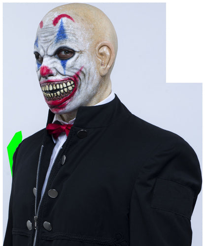 Máscara Joker Payaso Ghoulish - Disfraz de Látex para Halloween y Día de Muertos