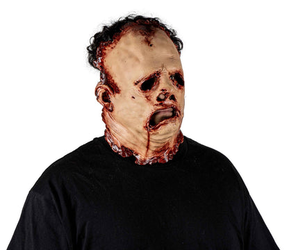 Máscara Leatherface Máscara 2022 Pege - Disfraz de Látex para Halloween y Día de Muertos