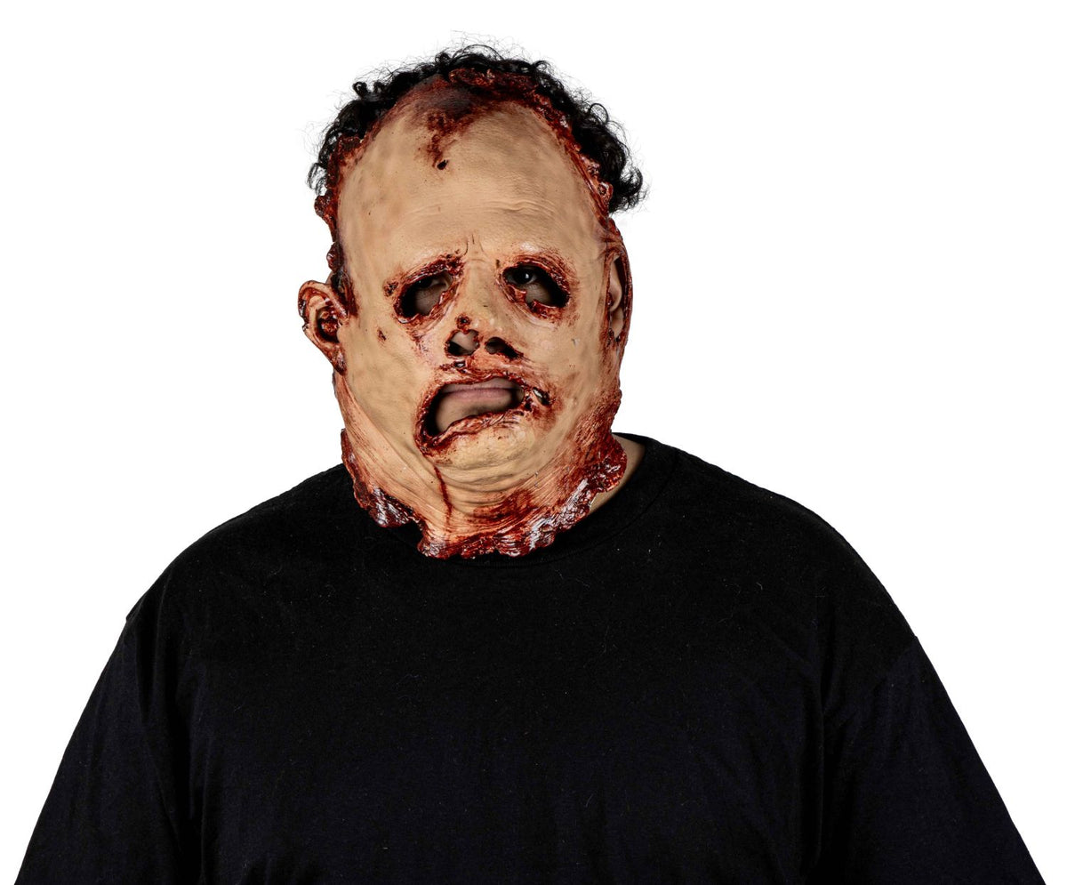 Máscara Leatherface Máscara 2022 Pege - Disfraz de Látex para Halloween y Día de Muertos