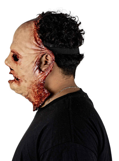 Máscara Leatherface Máscara 2022 Pege - Disfraz de Látex para Halloween y Día de Muertos