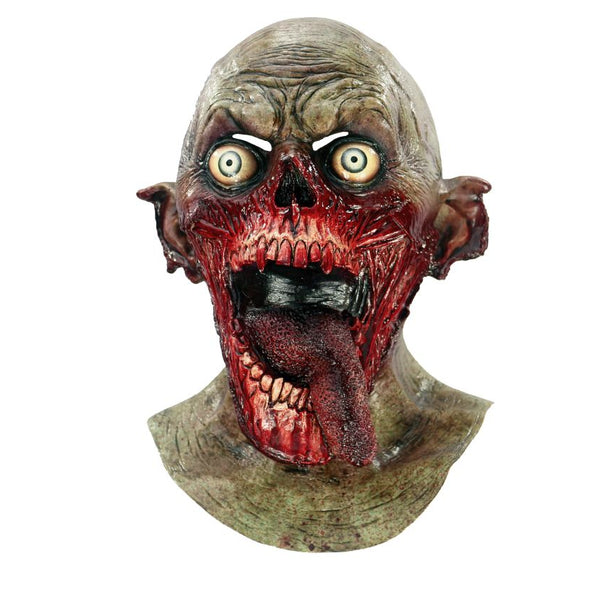 Máscara Lengua Asesino Ghoulish - Disfraz de Látex para Halloween y Día de Muertos