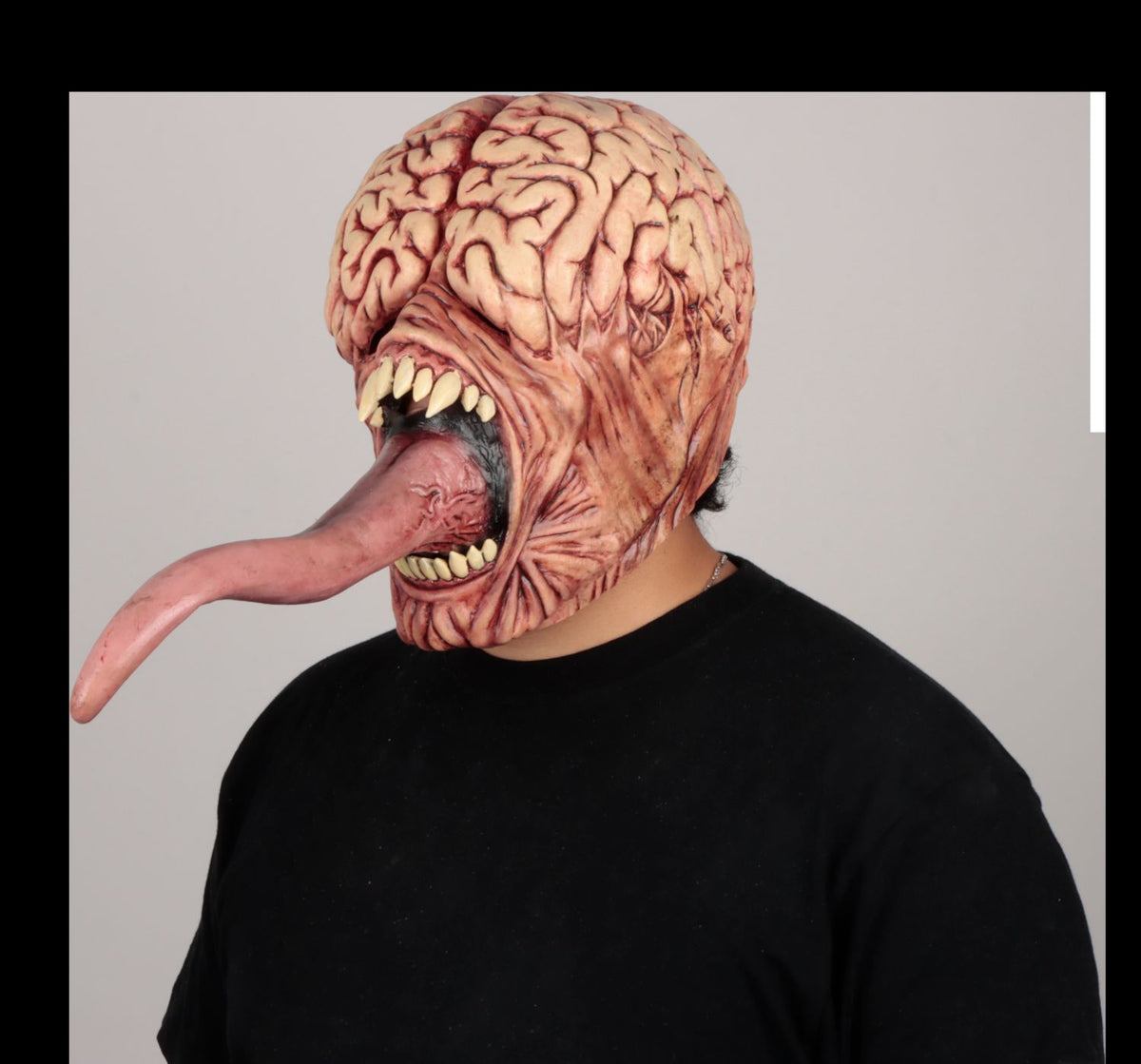 Máscara Licker Económico Ghoulish - Disfraz de Látex para Halloween y Día de Muertos