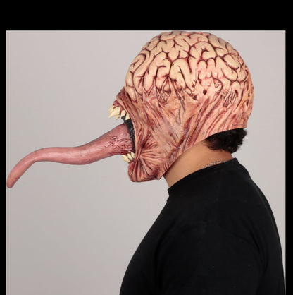 Máscara Licker Económico Ghoulish - Disfraz de Látex para Halloween y Día de Muertos