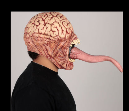 Máscara Licker Económico Ghoulish - Disfraz de Látex para Halloween y Día de Muertos