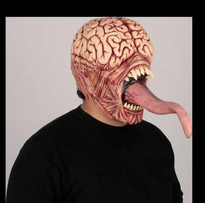 Máscara Licker Económico Ghoulish - Disfraz de Látex para Halloween y Día de Muertos