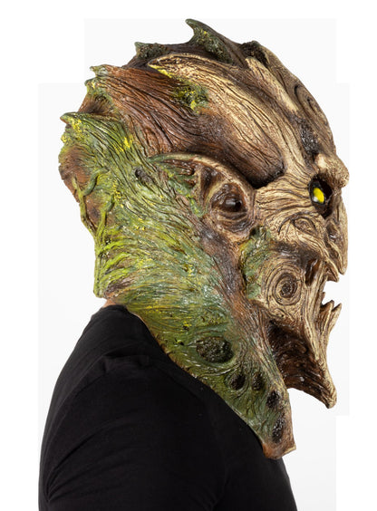 Máscara Madera Espíritu Hombre Ghoulish - Disfraz de Látex para Halloween y Día de Muertos