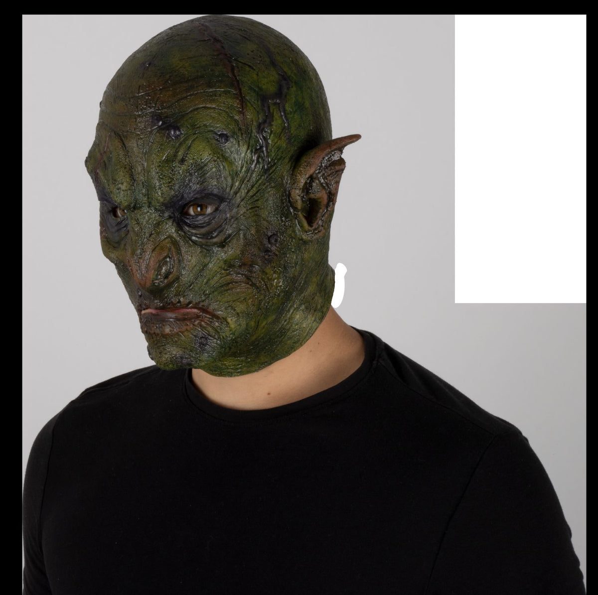 Máscara Makoa Orco Ghoulish - Disfraz de Látex para Halloween y Día de Muertos