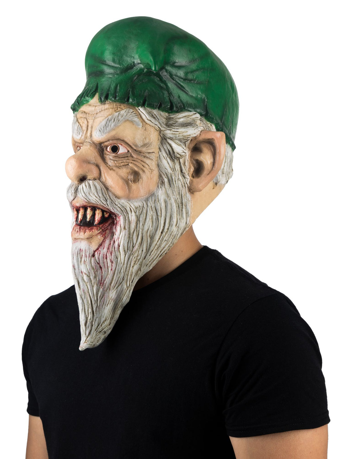 Máscara Malvado Gnome Ghoulish - Disfraz de Látex para Halloween y Día de Muertos