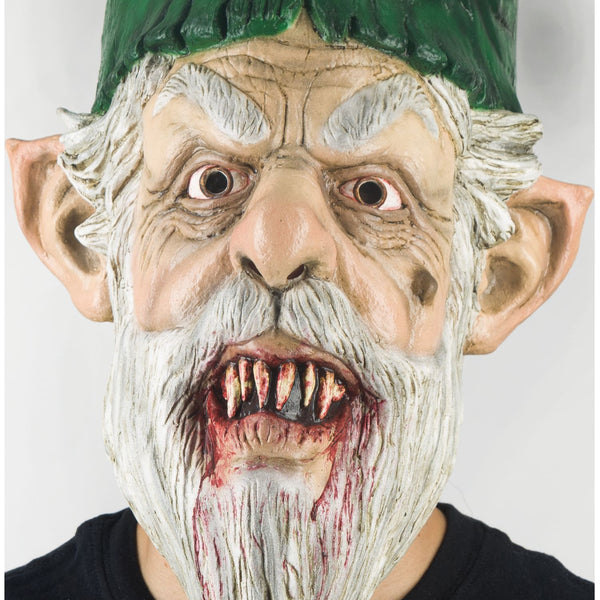 Máscara Malvado Gnome Ghoulish - Disfraz de Látex para Halloween y Día de Muertos
