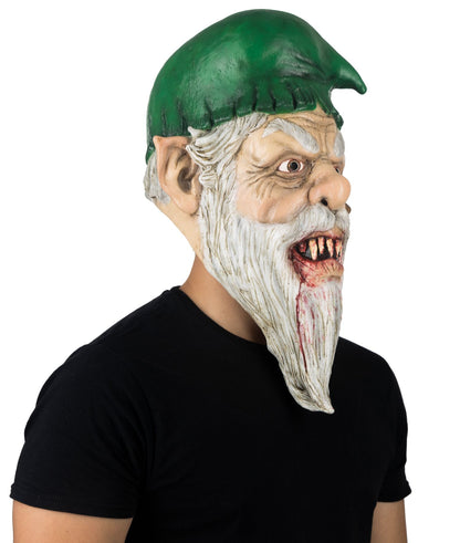 Máscara Malvado Gnome Ghoulish - Disfraz de Látex para Halloween y Día de Muertos