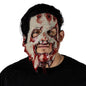 Máscara Texas Cadena Saw Massacre II Skin Cara Máscara Pege - Disfraz de Látex, Pelox para Halloween y Día de Muertos