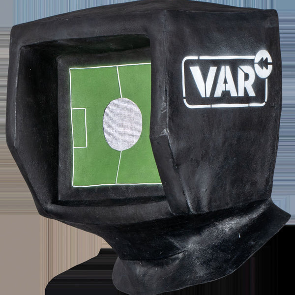Máscara Máscara VAR Mundial - Disfraz de Látex para Halloween y Día de Muertos