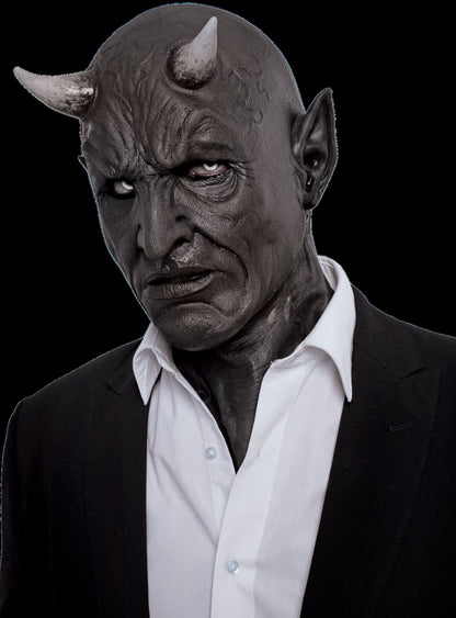 Máscara Mephistopheles Ghoulish - Disfraz de Látex para Halloween y Día de Muertos